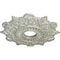 Ekena Millwork Preston Ceiling Medallion (Fits Canopies up to 4"), Hnd-Painted Flash Copper, 17 1/2"OD x 4"ID x 1"P CM17PRFCS - alternate 2